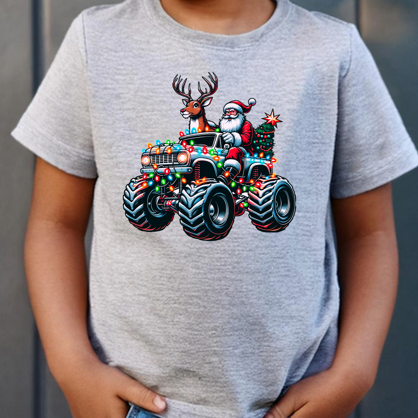 Santa/Reindeer Monster Truck