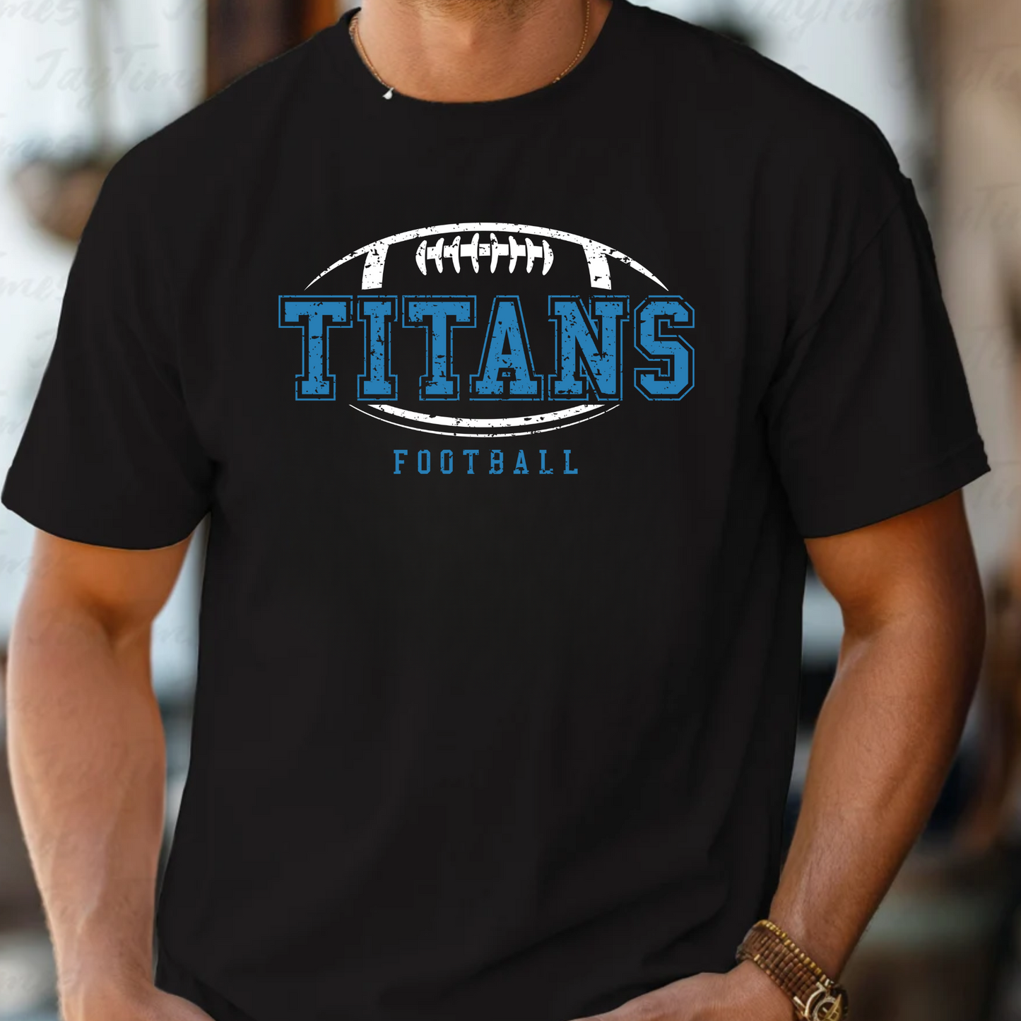Titans Football Outline