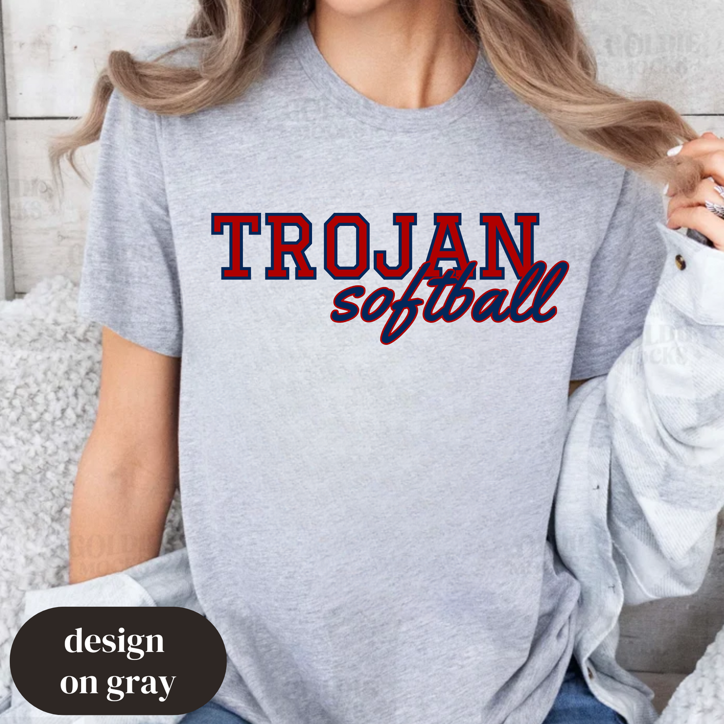 Mascot Softball (Outline)