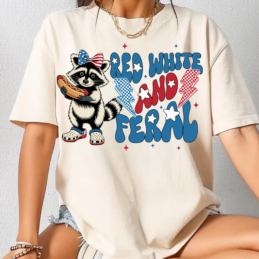 Red, White, & Feral (Bow)