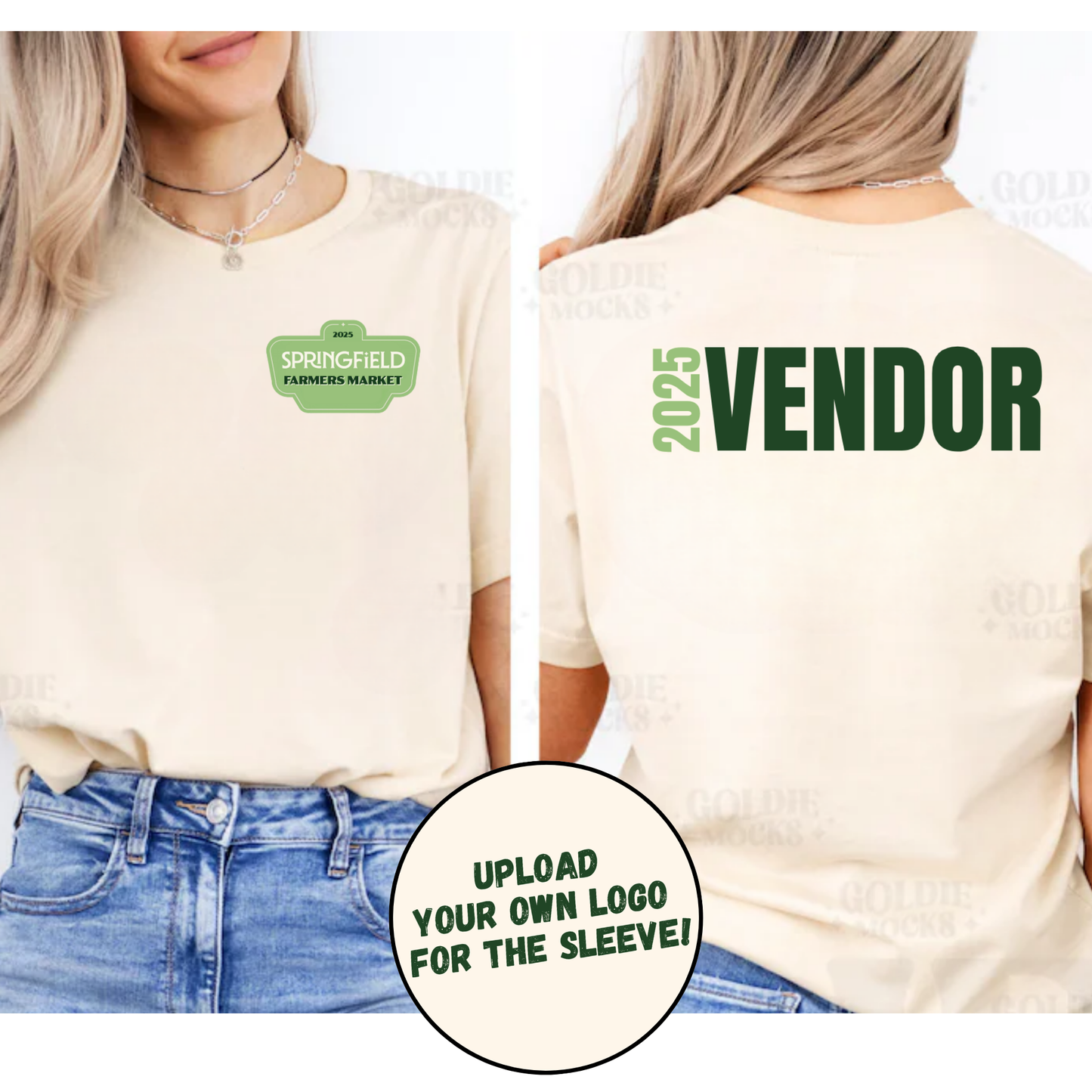 Farmers Market Vendor/Crew Tee 2025