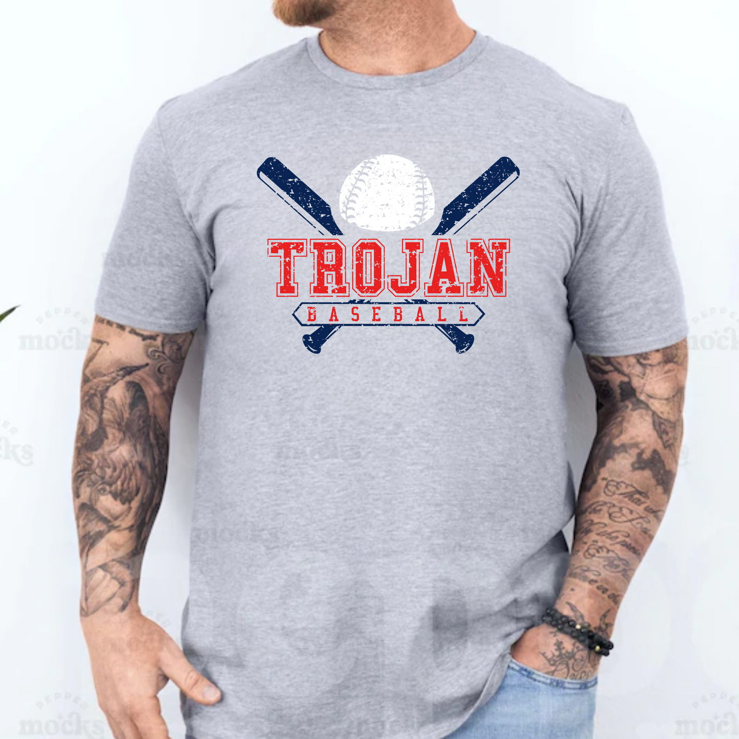 Mascot Bats: Baseball