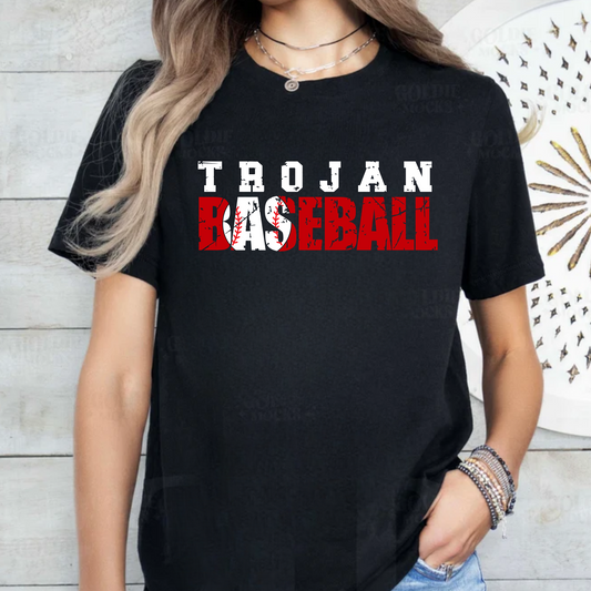 Baseball (Block/Distressed)